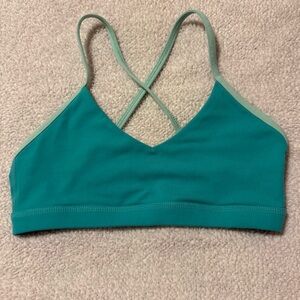 KFT CrossFit Teal X-Factor Bralette Sports Bra